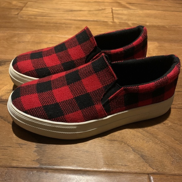 Soda Shoes - 🛼 NEW! Memory Foam Platform Sneakers Super Comfy Like Vans SODA Womens Size 8.5